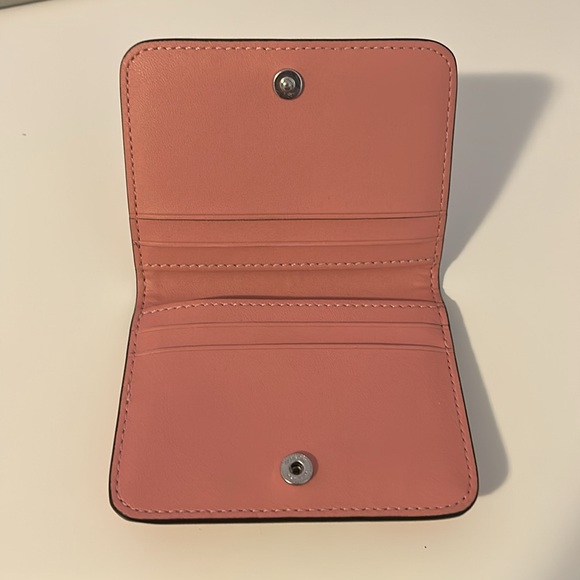 Coach Daisy Card Case In Bubblegum Multi - Picture 8 of 9